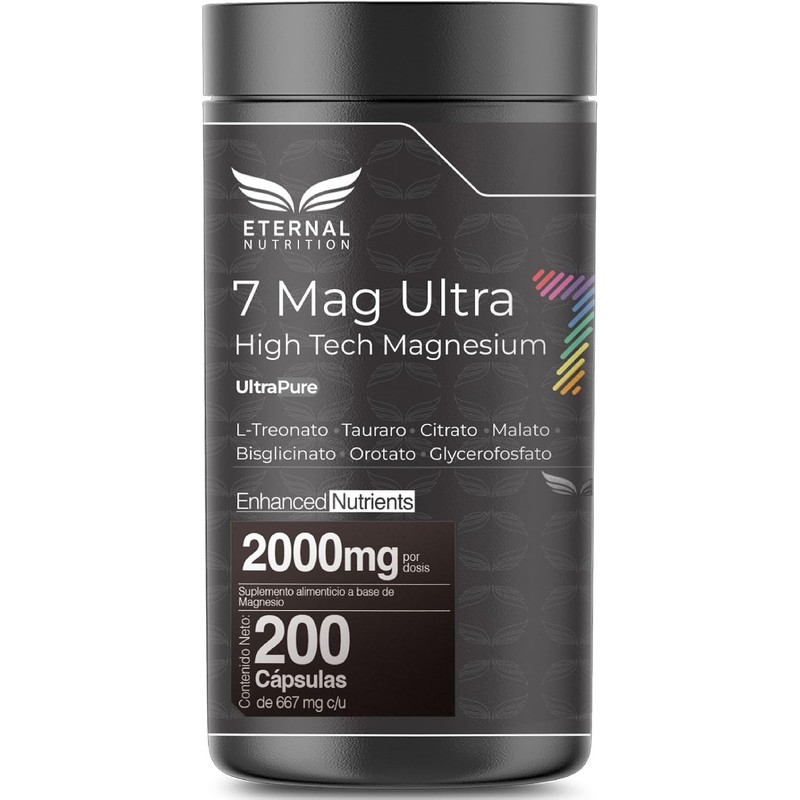 ETERNAL NUTRITION Seven Mag Ultra Magnesio Complex 7 en 1