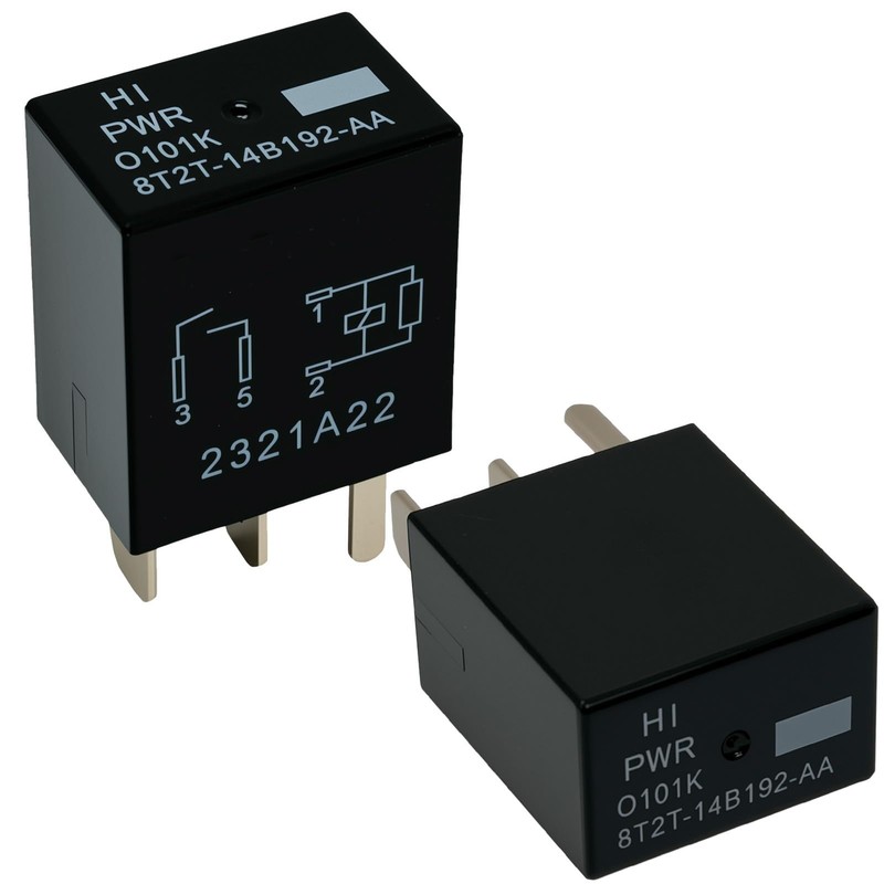 2Pcs 8T2T-14B192-AA Automotive Relay 12VDC 4 Pins Plug-in Reliable OEM