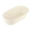 Handmade Banneton Bread Proofing Baskets,Oval Unbleached Cane Brotform Bread Dough