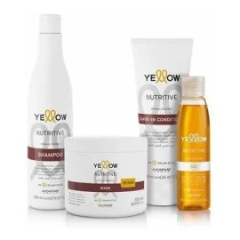 Kit Nutritive Yellow, Shampoo, Mask, Leave In Cond Y Aceite                                                                                           