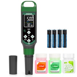 GIDIGI Hydroponic Nutrient Tester pH Meter, Digital TDS PPM Meter for Water