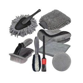 VENAKON  Kit Detallado Detailing Automotriz Lavado Limpieza Juego 8 Piezas                                                                            