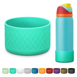 Silicone Boot for Owala Water Bottle 32 oz, Anti-Slip Protective Sleeve for FreeSip/Twist/Flip Stainless Steel Water Bottles Accessories