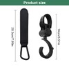 Pack of 4 Pram Hooks, Bag Hooks, Pram Hook Clips,