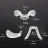 U-Shape Eyeglass Saddle Bridge Nose Pads Nose Piece Sunglasses Nose