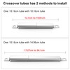 GFTIME Universal Crossover Tubes 13cm-24cm Adjustable Replacement for Charbroil, Outback,