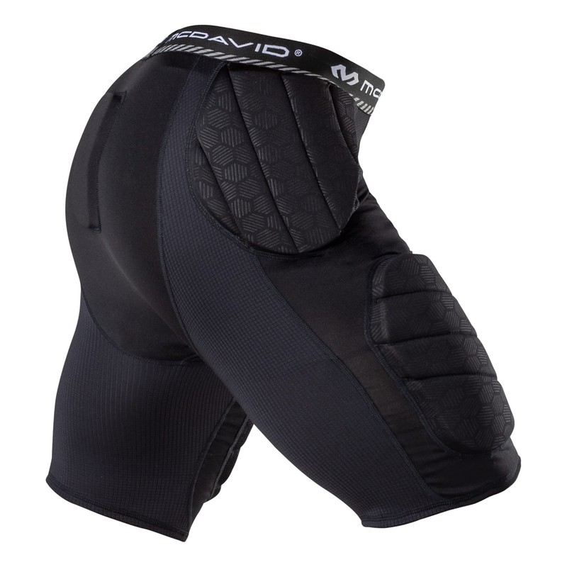 McDavid MD7414-00001-AS Rival Integrated 5-Pad Girdle Black AS