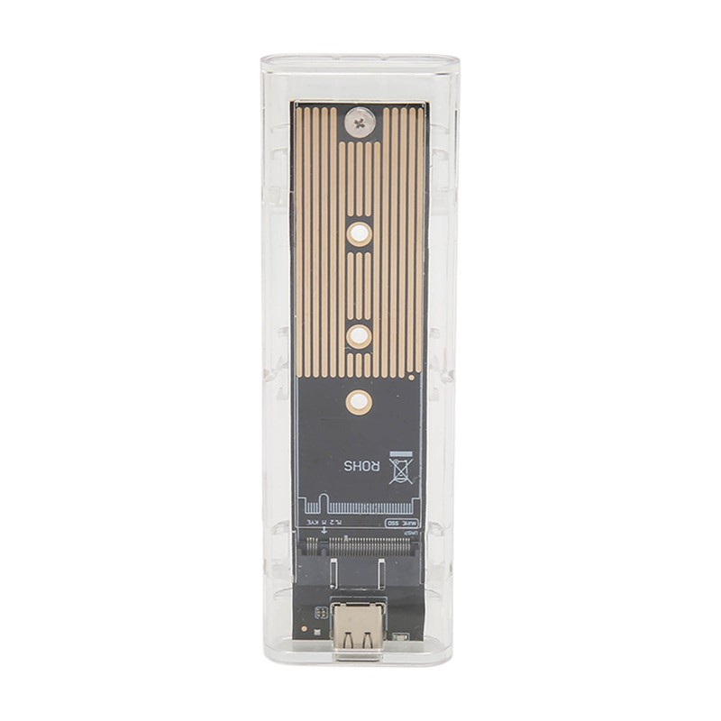 M.2 NVMe SATA SSD Enclosure NVMe to USB C 3.1