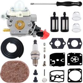 ZAMDOE FS56RC Carburetor Kit for Stihl FS70 FS56 FS70R KM56 FS40 FC70 FS50 FS56C FS70C FS40C KM56RC KM56C KN56 FC56 FS50C HT56C FC56C HT56 Trimmer Weedeater Parts for Zama C1M-S267A 4144 120 0608