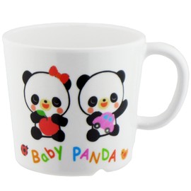 Nagao Unbreakable Children's Cup, 6.8 fl oz (200 ml), Baby Panda, Dishwasher Safe, Made in Japan
