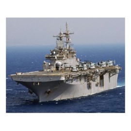 US Navy Ship USS Wasp (LHD-1) 8x10 Photo On 8.5" x 11"
