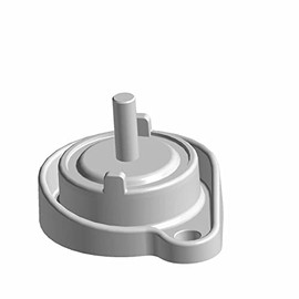 Polaris Snowmobile Engine Mount, Rear, Genuine OEM Part 3023453, Qty 1