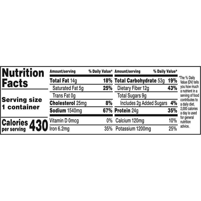 Campbell's Chunky Chili with Beans, 15.25 oz. Microwavable Bowl