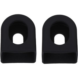 Ymiko Pedales Biela Paquete de 2 Protectores de Biela de Bicicleta de Alta Calidad, Fabricados en Silicona Resistente Al Desgaste y a los Impactos, Adecuados para la Mayoría de Bielas de Bicicleta.