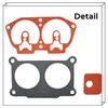 YSMN 2Pcs Carb Carburetor Repair Kit Repair Package Replacement for