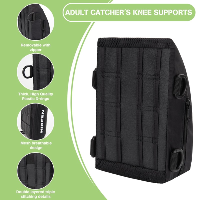 Hikeen Knee Savers for Catchers Catcher Knee Pads for Baseball