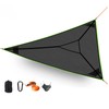 Triangle Hammock,13ft Triangle Camping Hammock, with 3 Ratchet Tie Down