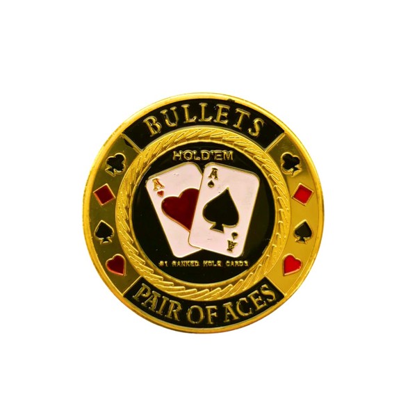 Poker Card-Guard - Bullets (Pair Of Aces)