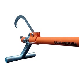 Viking-Woodsman 48 inch Aluminum Handle Cant Hook with Jack Stand. Stronger Then Steel with Less Weight.