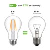 Lepro Vintage LED Bulbs, Dimmable Filament Bulb, 8W 800LM, 60W