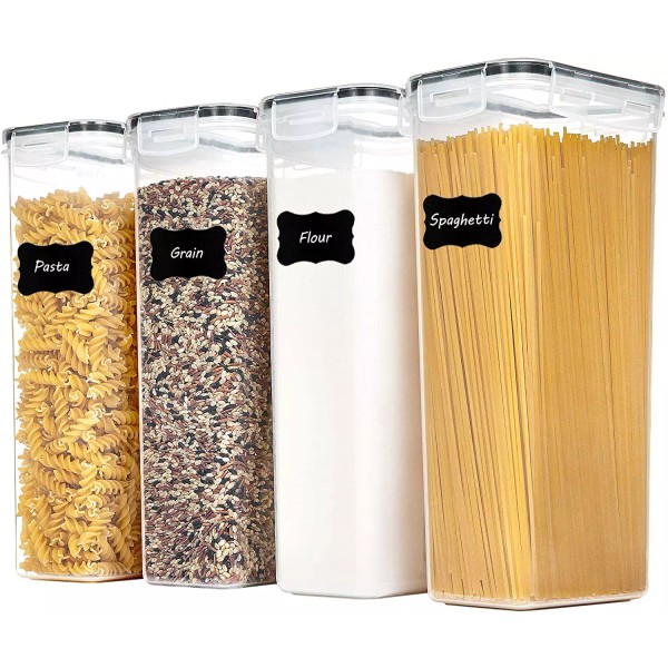 Does not apply 4 Pcs 2.8L Airtight Food Storage Container