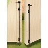 36" Heavy Duty Cane Bolt Gate Drop Rod Hardware Ground