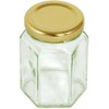 Tala 4 oz Hexagonal Jar with Screw Lid