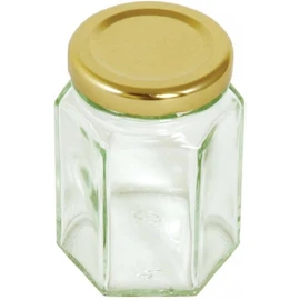 Tala 4 oz Hexagonal Jar with Screw Lid
