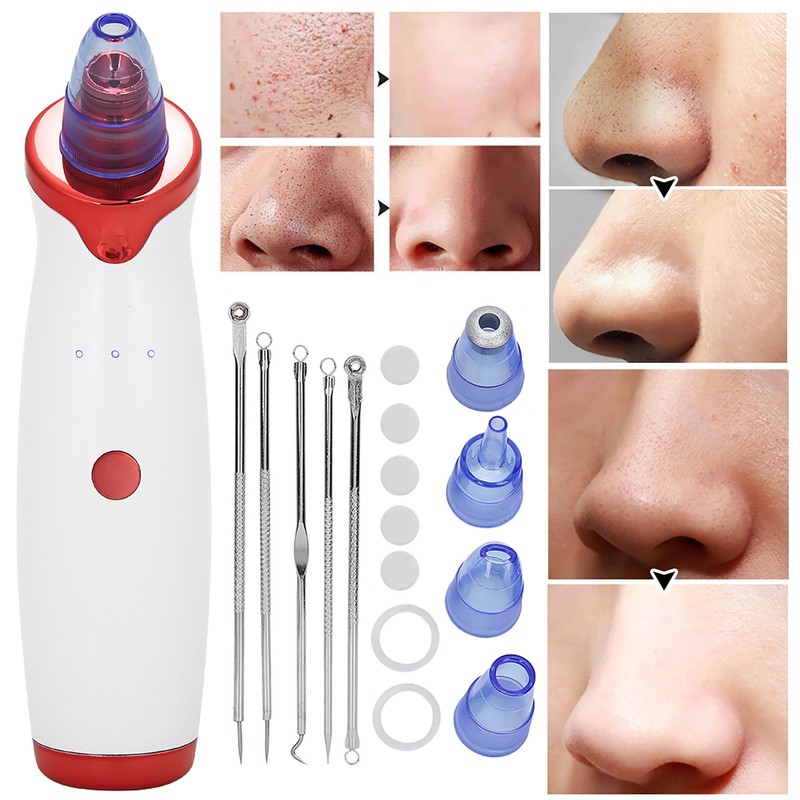 Blackhead Removal Rechargeable 5 Adjustable Suction Electric Pore Acne Cleaner