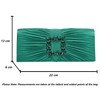 SwankySwans Women's Chloe Clutch Bag, Green