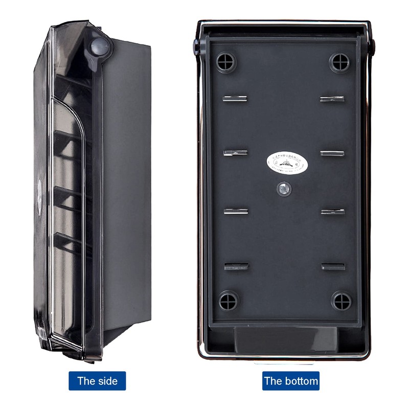 GOCUODE 500 Cards Business Card Box Desktop, Box for Business