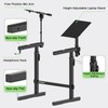 NiuNyuNeu Multi-Functional Keyboard Stand Heavy Duty Piano Stand with Microphone
