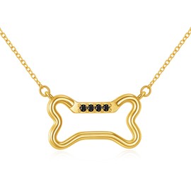 VONALA Carabiner Necklace 925 Sterling Silver for women Gold Plated Carabiner Pendant Jewelry Gift for Outdoor sports Lover