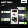 IGOYE 100V-120V 15A AC Motor Speed Controller with Overload Protection,