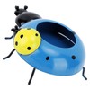 5.4cm Diameter Flower Pot Decor Ladybug Shaped Smoothing Surfaces Iron