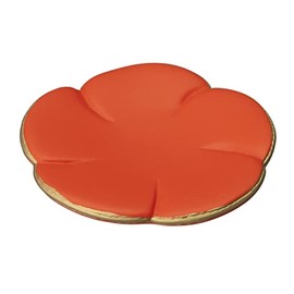 Deco Corporation ZSA-51238 Concombre Plum Shaped Dish, Size: Approx. 2.0 x 2.0 x 0.4 inches (50 x 50 x 10 mm)