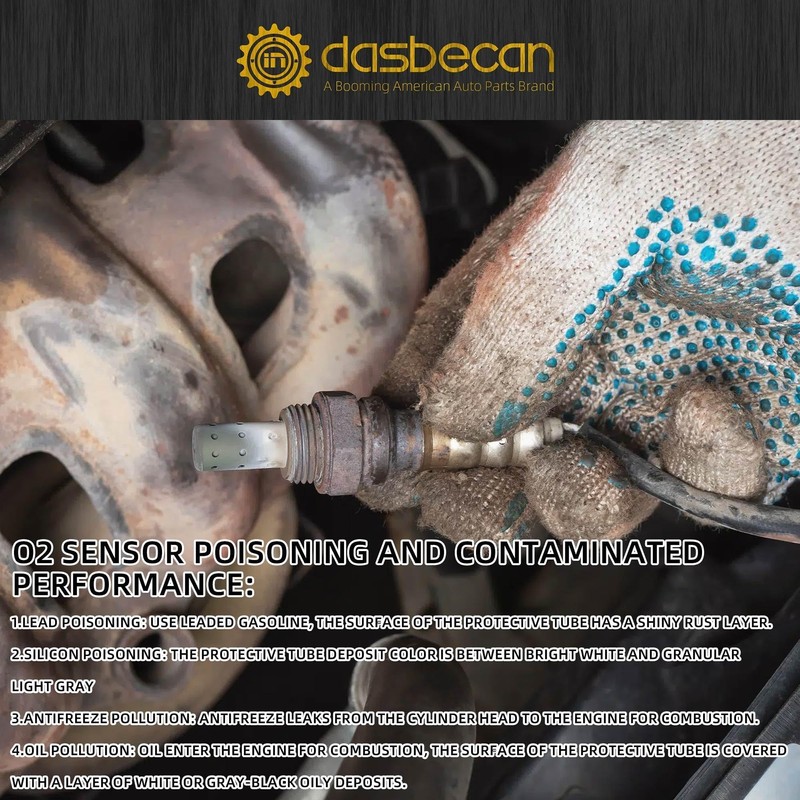 Dasbecan Oxygen Sensor 4PCS Compatible with 2011-2014 Ford F150 F-150