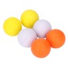 6Pcs Golf Balls Set 3 Colors Textured Surface Balls and