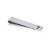 Christian Cross Tie Clip for Men Boyfriend Regular Silver Cross