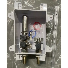 Sioux Chief - 696-G3011XR OXBOX LAV/DW 1/2" Dual 3/8" F1807 w/MINI-Rester