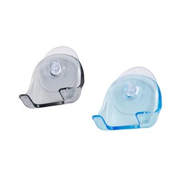 Alipis Face Razor 2 Razor Holder Suction Cup Shaver Holder Shower Modern Design Plastic Rust