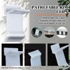 Wenfan 16 Pcs Table Rim Clips 1.26"x0.79" Nylon Patio Table