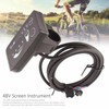 48V LED810 Instrument Display Meter Panel Waterproof for Electric Bicycle