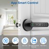 Foxgard Smart Fingerprint Door Lock:Fingerprint Door Knob-Biometric 5-in-1 Finger Print