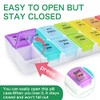 DailyRest Pill Organizer 2 Times a Day, Pill Box 7