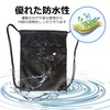 Mesanda Gym Sack, Knapsack, Backpack, Pool Bag, Waterproof, Lightweight, Foldable,
