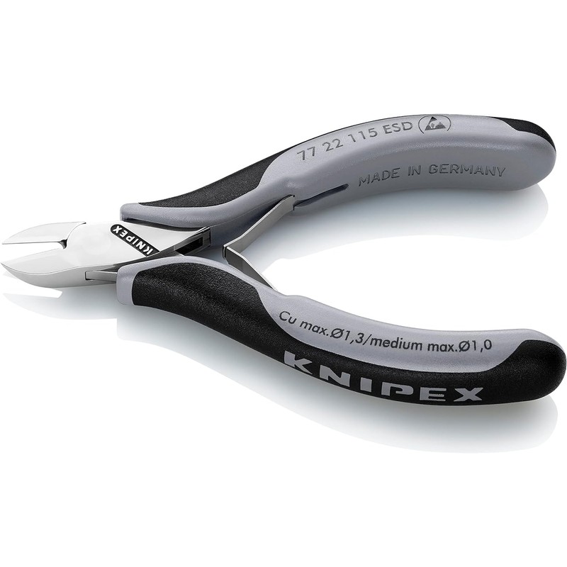 Knipex (kunipekkusu) For ESD Precision Nipper 115 mm 7722115esd