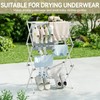 APEXCHASER Clothes Drying Rack, Foldable & Extendable Laundry Rack with