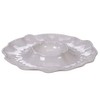 Certified International 27426 Perlette Cream Chip & Dip 14.5" Servware,