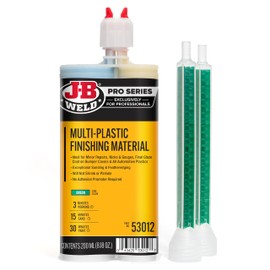 J-B Weld Multi-Plastic Finishing Material - 200ml - 2 Mixers Included